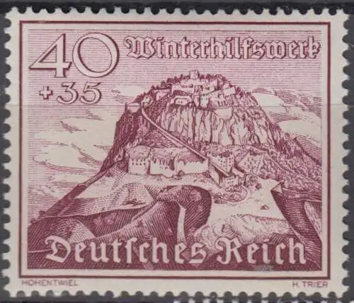 Deutsches Reich 738 ungebraucht mit Falz * (10.032C)