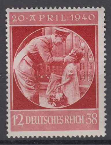 Deutsches Reich 744 ungebraucht mit Falz * (10.033B)