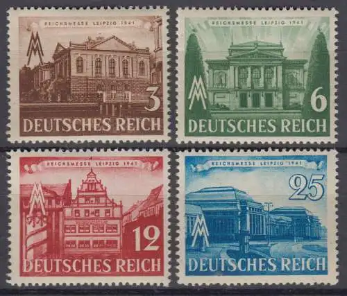 Deutsches Reich 764 - 767 ungebraucht mit Falz * (10.038A)