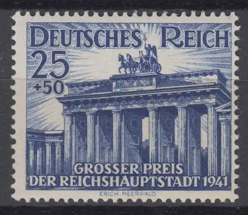 Deutsches Reich 803 ungebraucht mit Falz * (10.039B)