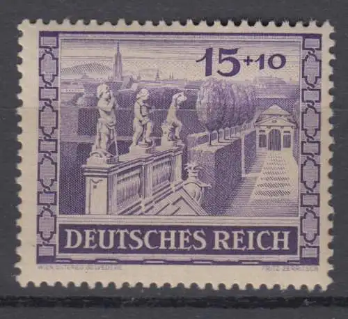 Deutsches Reich 805 ungebraucht mit Falz * (10.040A)