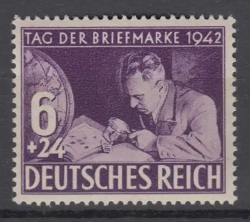 Deutsches Reich 811  ungebraucht mit Falz * (10.040B)