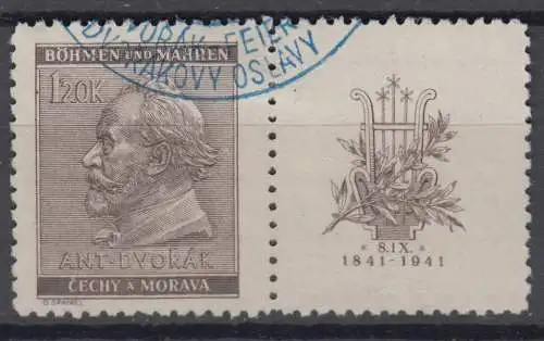 Böhmen und Mähren 74 WZd21 gestempelt (10.064A)