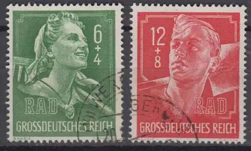 Deutsches Reich 894 - 895 gestempelt (10.138C)