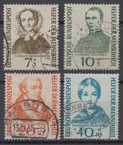 BRD 222 - 225 gestempelt (6688A)