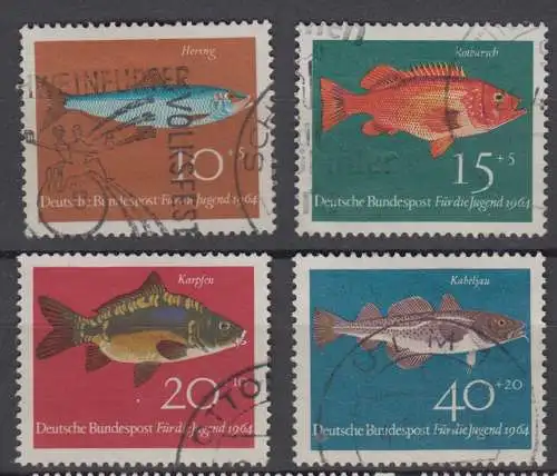 BRD 412 - 415  gestempelt (6708A)