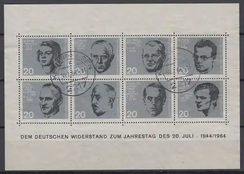 BRD 431 - 438 Block 3   gestempelt (6713)