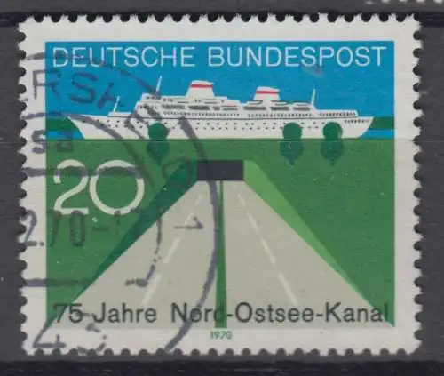 BRD 628 gestempelt (6733C)