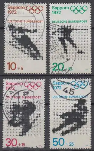 BRD 680 - 683 gestempelt (6735A)