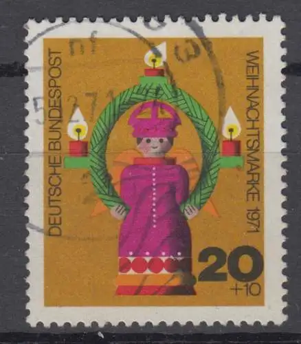 BRD 709 gestempelt (6735C)