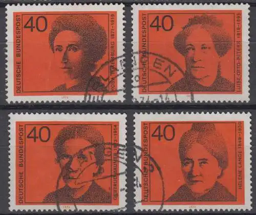 BRD 791 - 794 gestempelt (6751A)