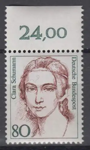 BRD 1305 postfrisch ** Oberrand (6825B)