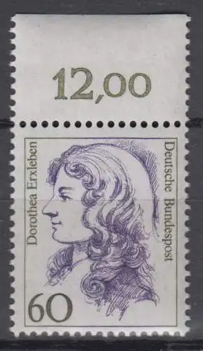 BRD 1332 postfrisch ** Oberrand (6825A)