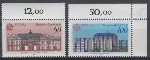 BRD 1461 1462 postfrisch ** Oberrand  (6861A)