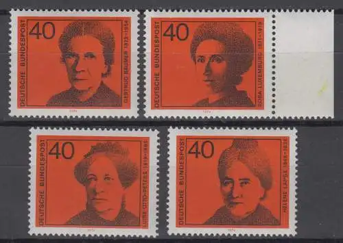 BRD 791 - 794 postfrisch ** (6876C)