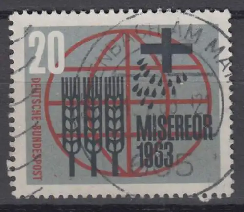 BRD 391 gestempelt (6878B)