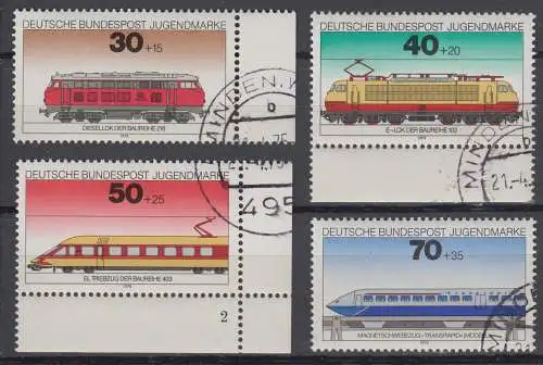 BRD 836 - 839 gestempelt (6885A)