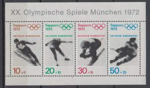 BRD 684 - 687 Block 6 postfrisch ** (6902C)