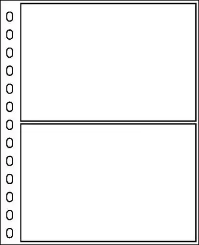 Ergänzungsblätter Postkarten 10 Stück Lindner 811 CLASSIC
