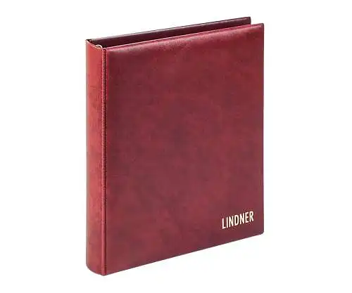 KARAT Ringbinder Classic leer Lindner 1106Y-W Rot