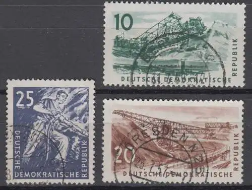 DDR 569 - 571 gestempelt (1030A)