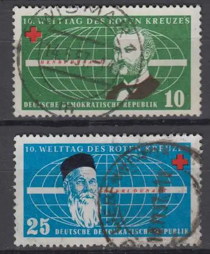 DDR 572 573  gestempelt (1030B)