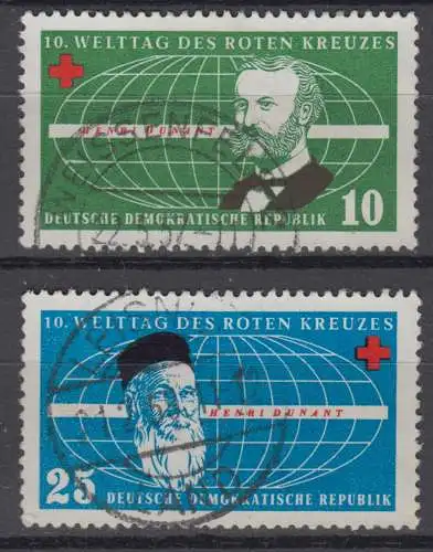 DDR 572 573  gestempelt (1031A)
