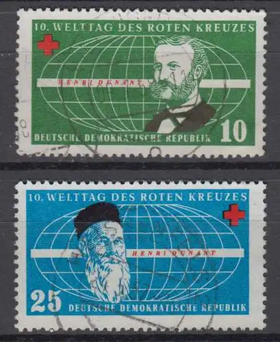DDR 572 573  gestempelt (1033A)