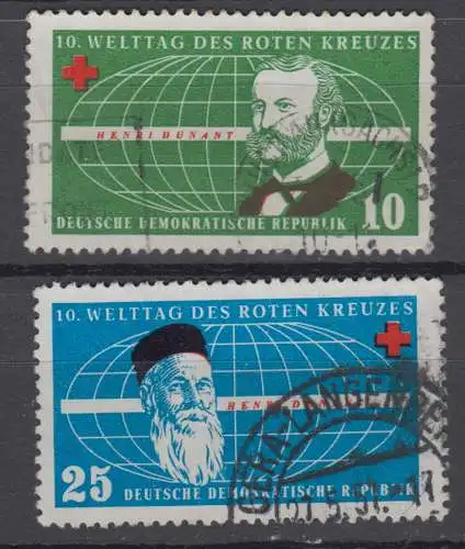 DDR 572 573  gestempelt (1033B)