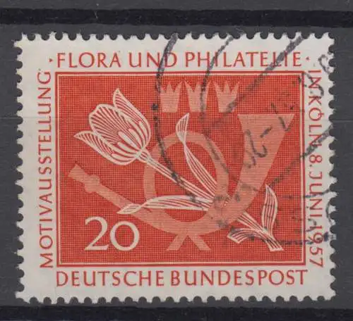 BRD 254 gestempelt (6914A)