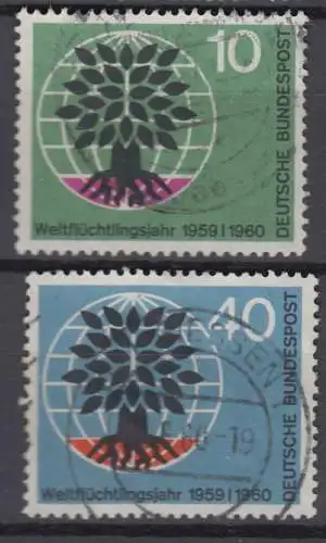 BRD 326 327 gestempelt (6914B)