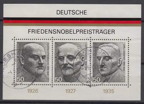 BRD 871 - 873 Block 11 gestempelt (6926A)