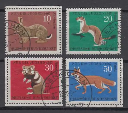 BRD 529 -532 gestempelt (6927C)