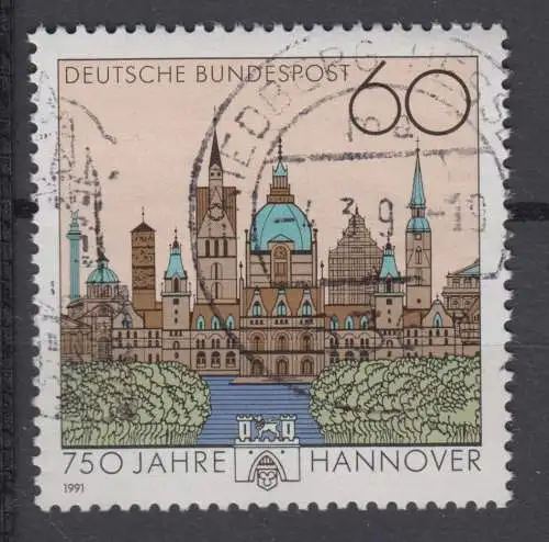 BRD 1491 gestempelt (6958C)