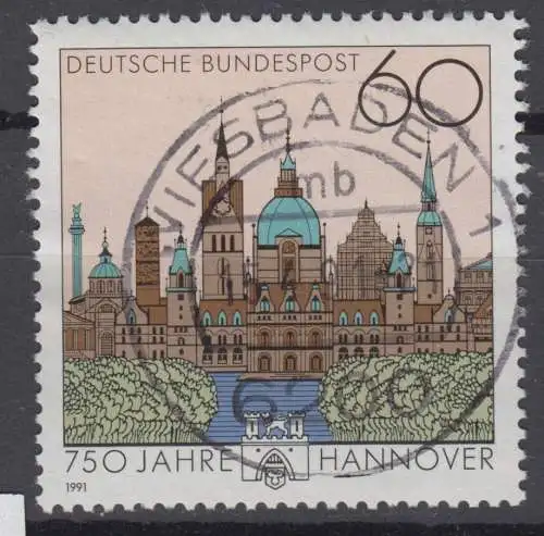 BRD 1491 gestempelt (6960A)