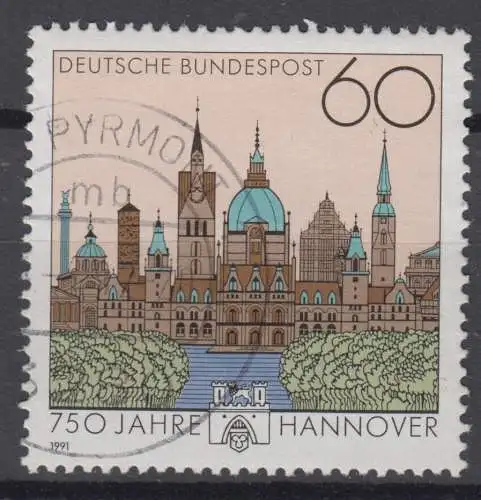 BRD 1491 gestempelt (6960B)