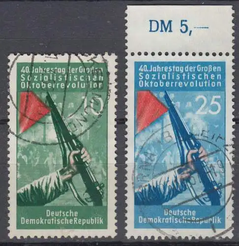 DDR 601 602 gestempelt (1059A)