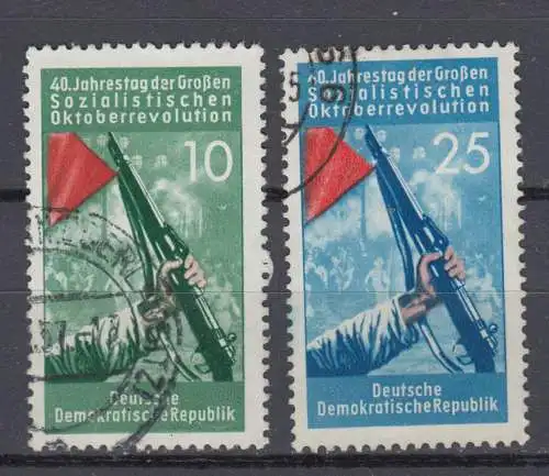 DDR 601 602 gestempelt (1060A)