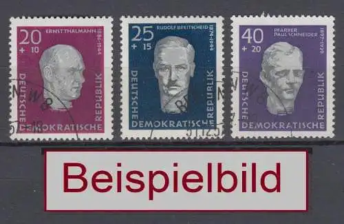 DDR 606 - 608 gestempelt SST (LA30)