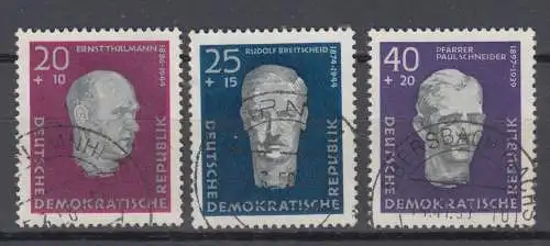 DDR 606 - 608 gestempelt (1063A)