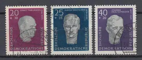 DDR 606 - 608 gestempelt  (1063B)