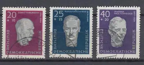 DDR 606 - 608 gestempelt  (1064A)