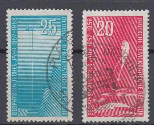 DDR 616 617 gestempelt (1066A)