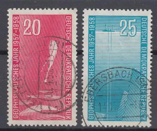 DDR 616 617 gestempelt (1066B)