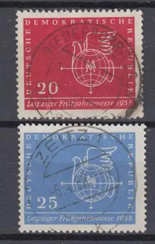 DDR 618 619 gestempelt (1067B)