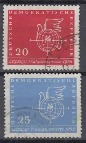 DDR 618 619 gestempelt (1069A)