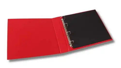 Postkartenalbum Ringbinder KOBRA AK1B Rot LEER 
