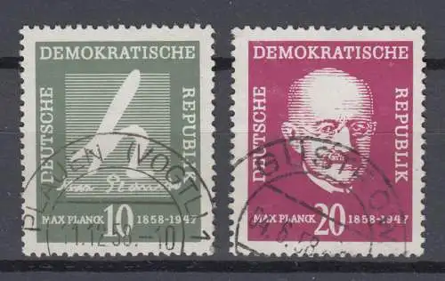 DDR 626 627 gestempelt (1074A)