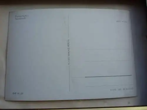 [Echtfotokarte schwarz/weiß] Freienhufen Badeteich. Verlagsangaben: Palnet-Verlag, Berlin, 1973. 