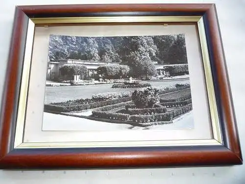 [Echtfotokarte schwarz/weiß] Staatsbad Bad Elster, HO Badecafe am Badeplatz. 